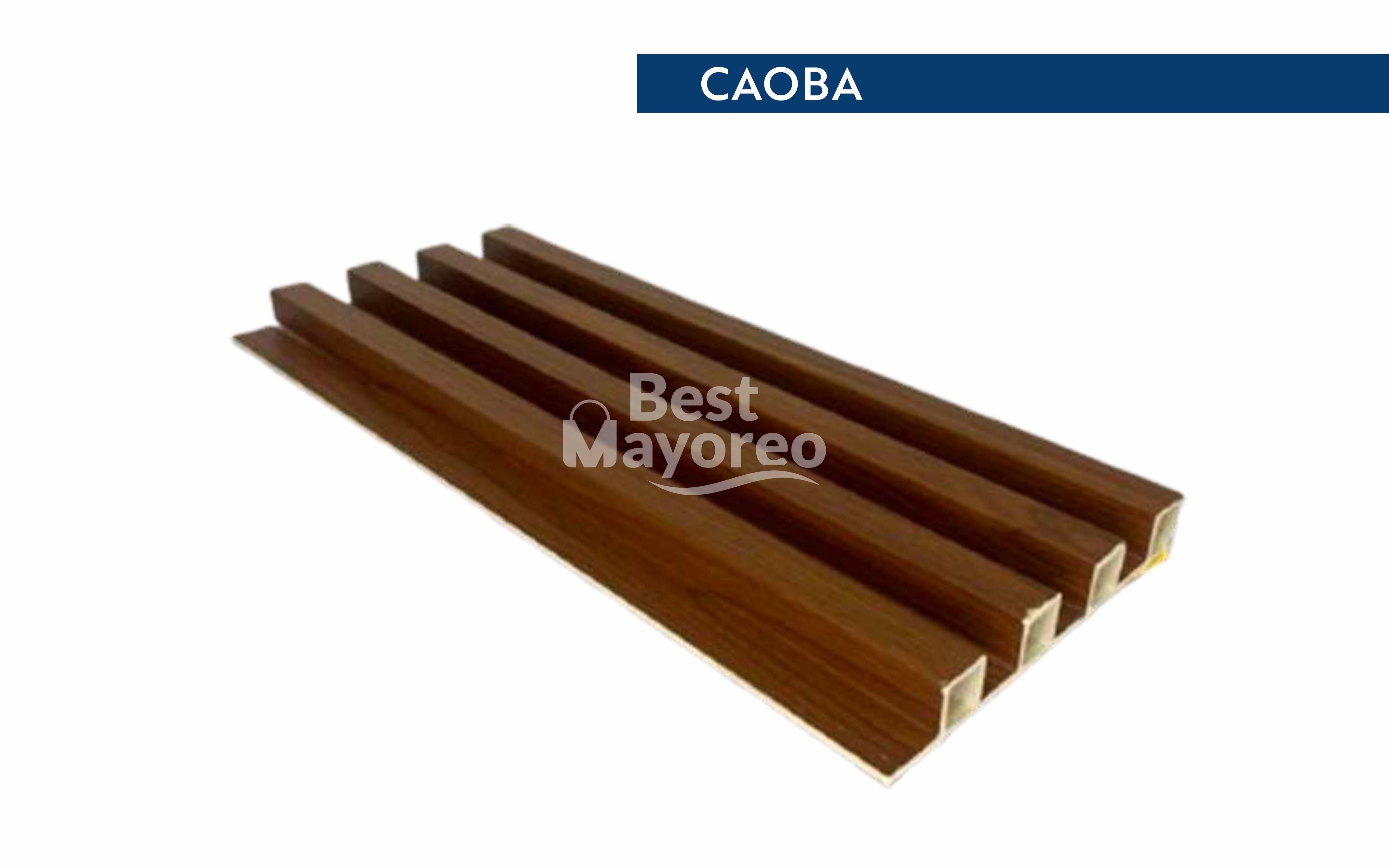 LAMBRIN INTERIOR COLOR CAOBA 16X2.90 CAJA 14 PIEZAS