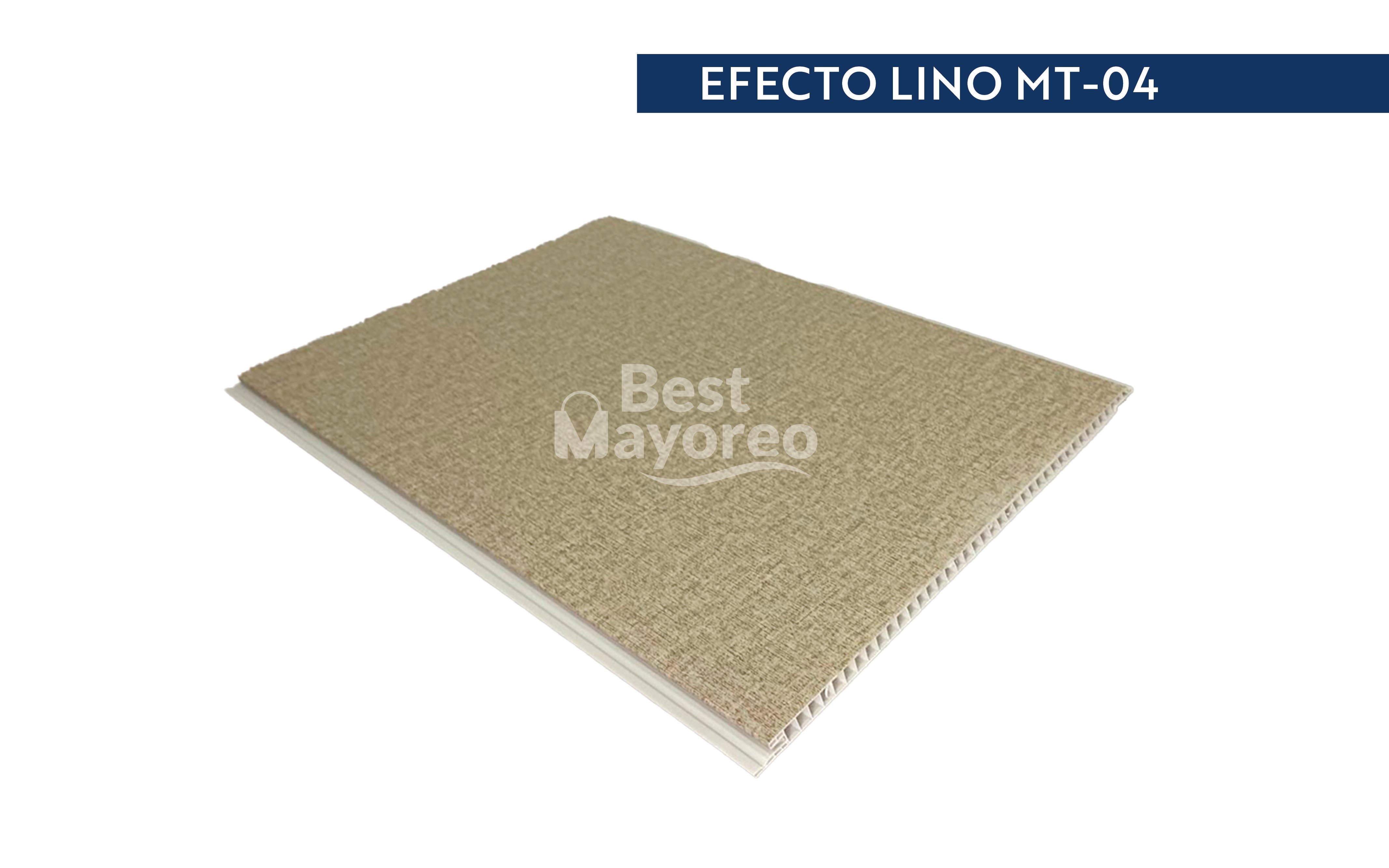 CEILING PVC / TABLON PARA TECHO PVC COLOR EFECTO LINO