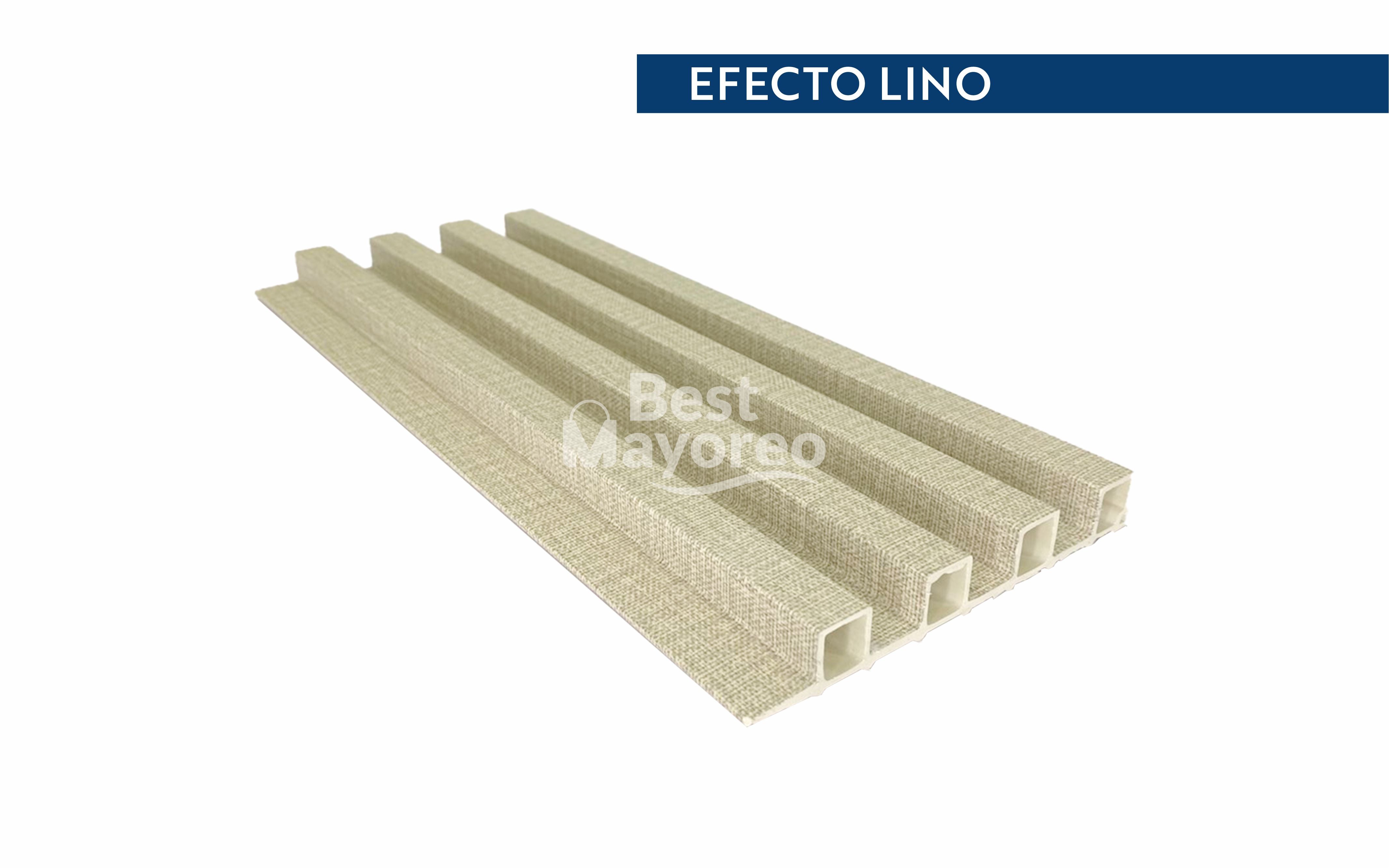 LAMBRIN INTERIOR COLOR EFECTO LINO 16X2.90 CAJA 14 PIEZAS