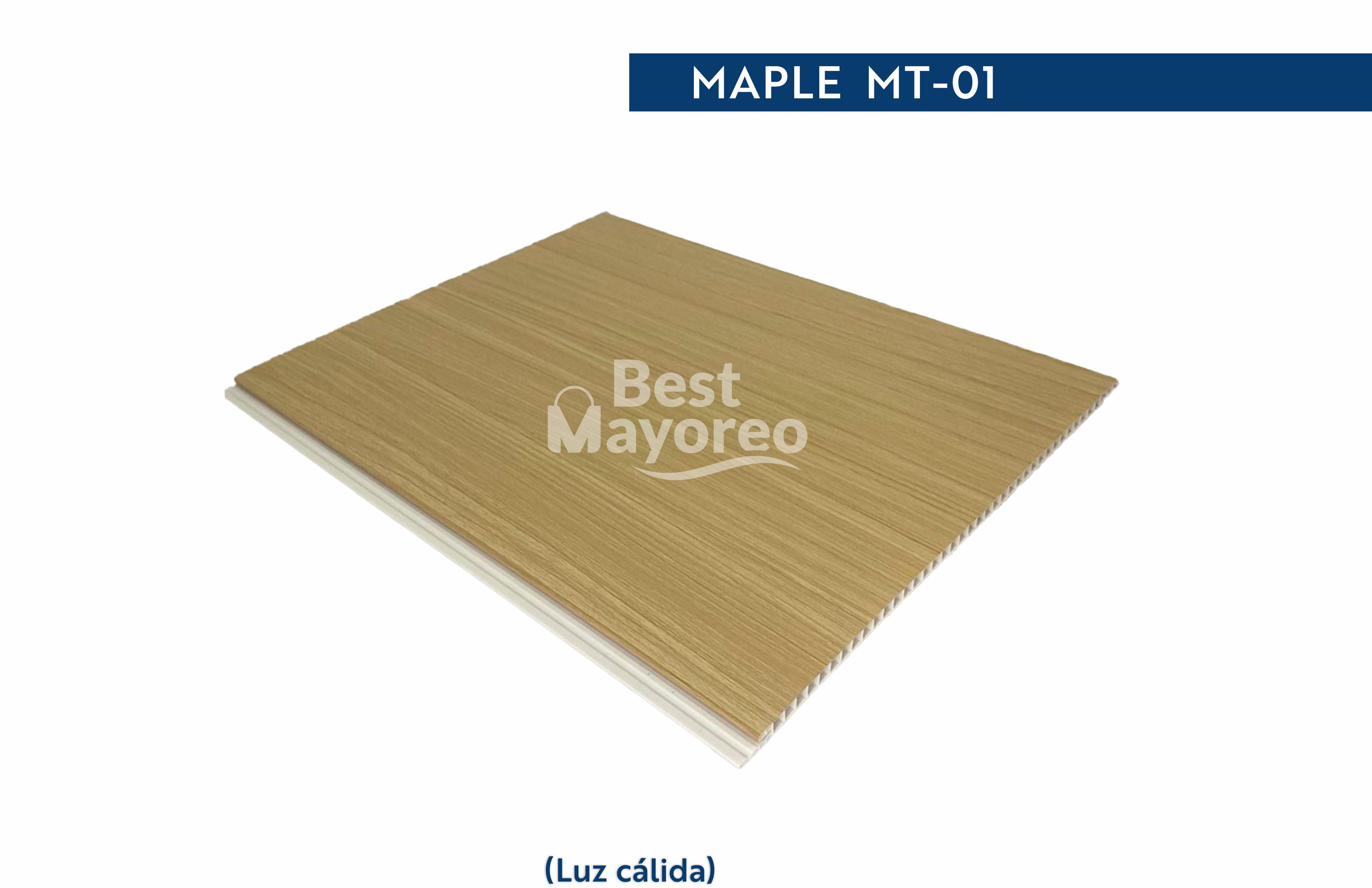 CEILING PVC / TABLON PARA TECHO PVC COLOR MAPLE