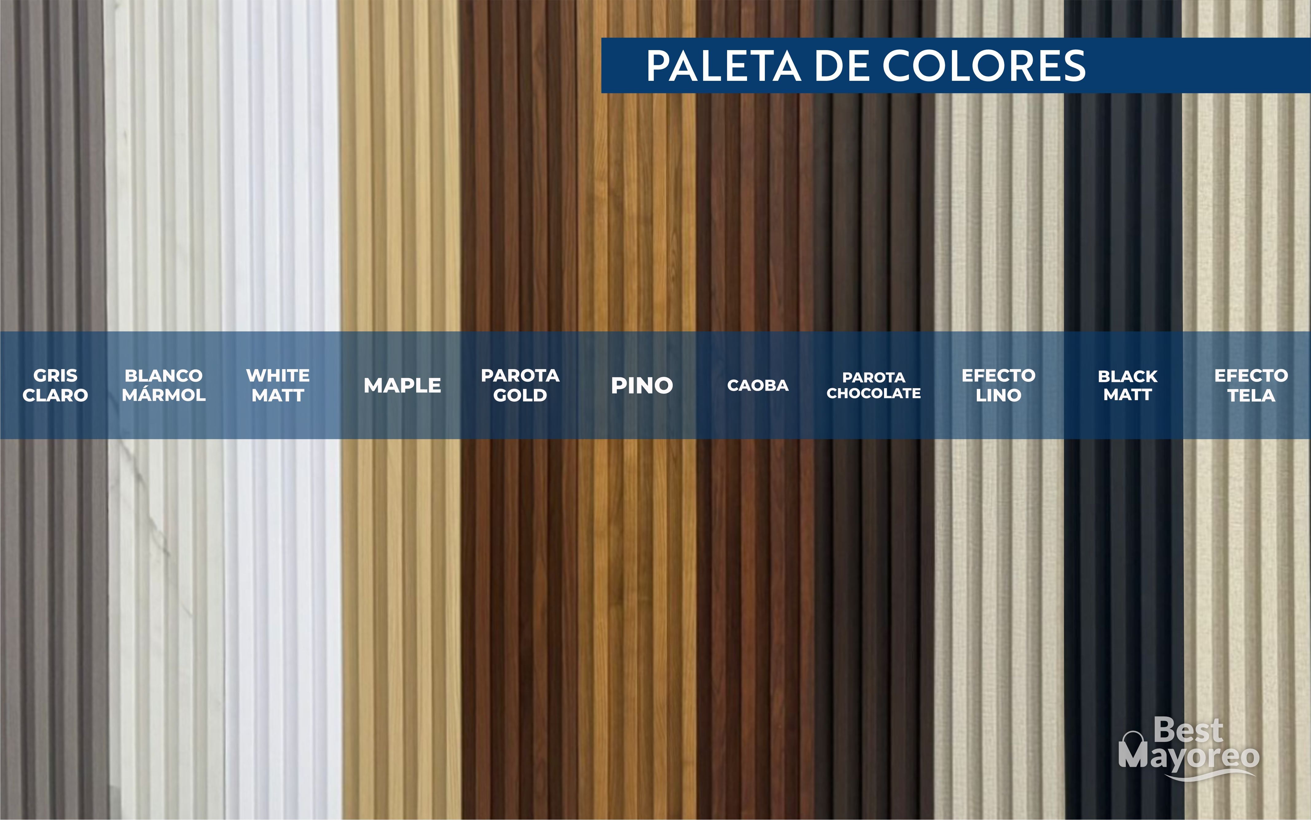 LAMBRIN COLOR MARMOL BLANCO GLOSSY 16X2.90 CAJA 16 PIEZAS