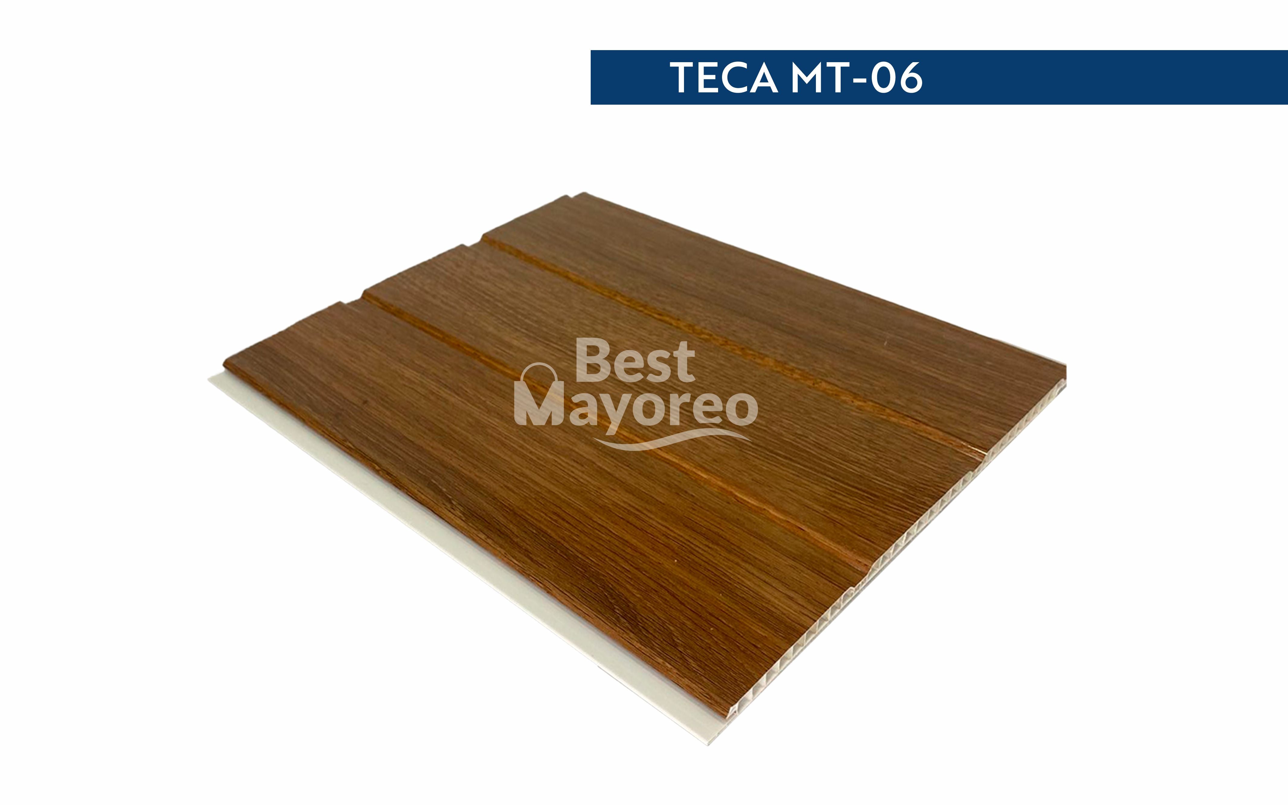 CEILING PVC / TABLON PARA TECHO PVC COLOR TECA