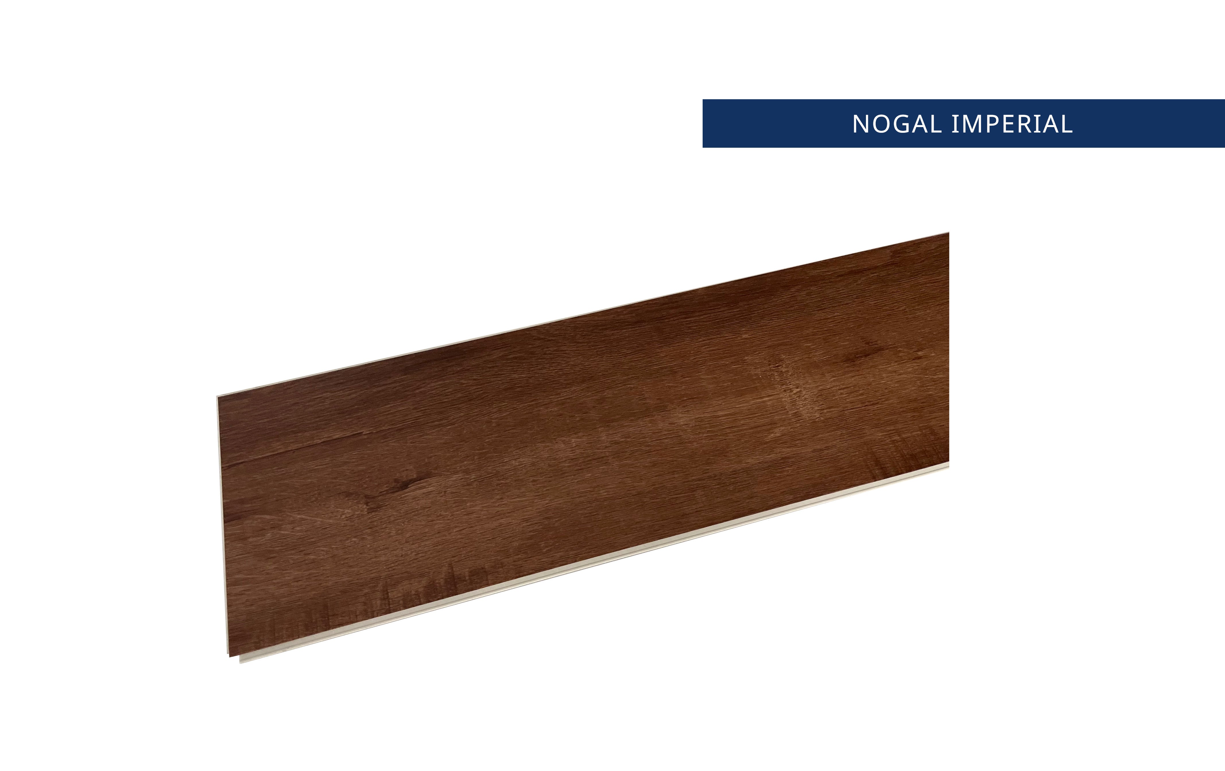 PISO SPC 5MM, NOGAL IMPERIAL, 4.94 M2 (22 PIEZAS DE 1220X184X5MM)