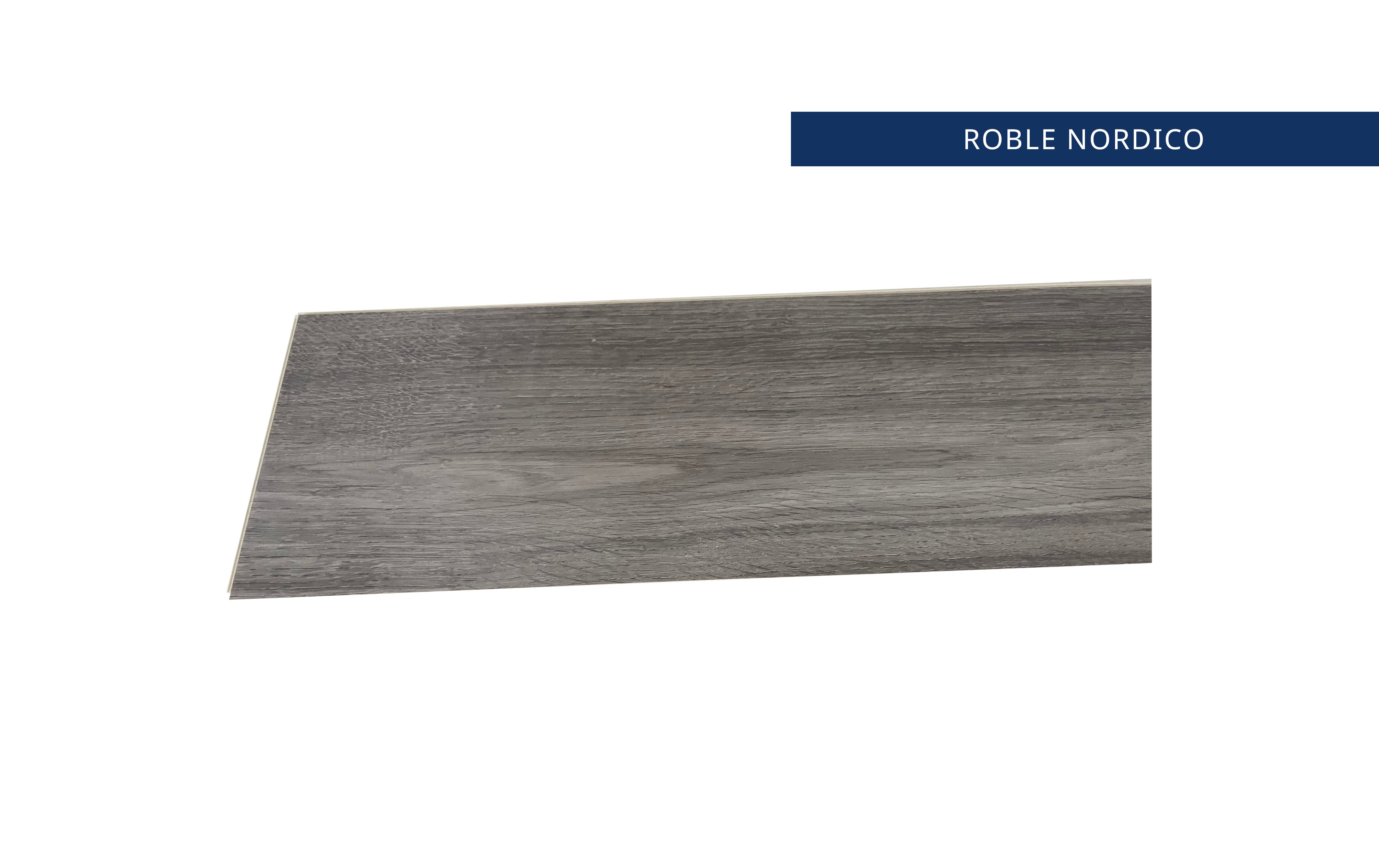 PISO SPC 5MM, ROBLE NORDICO, 4.94 M2 (22 PIEZAS DE 1220X184X5MM)