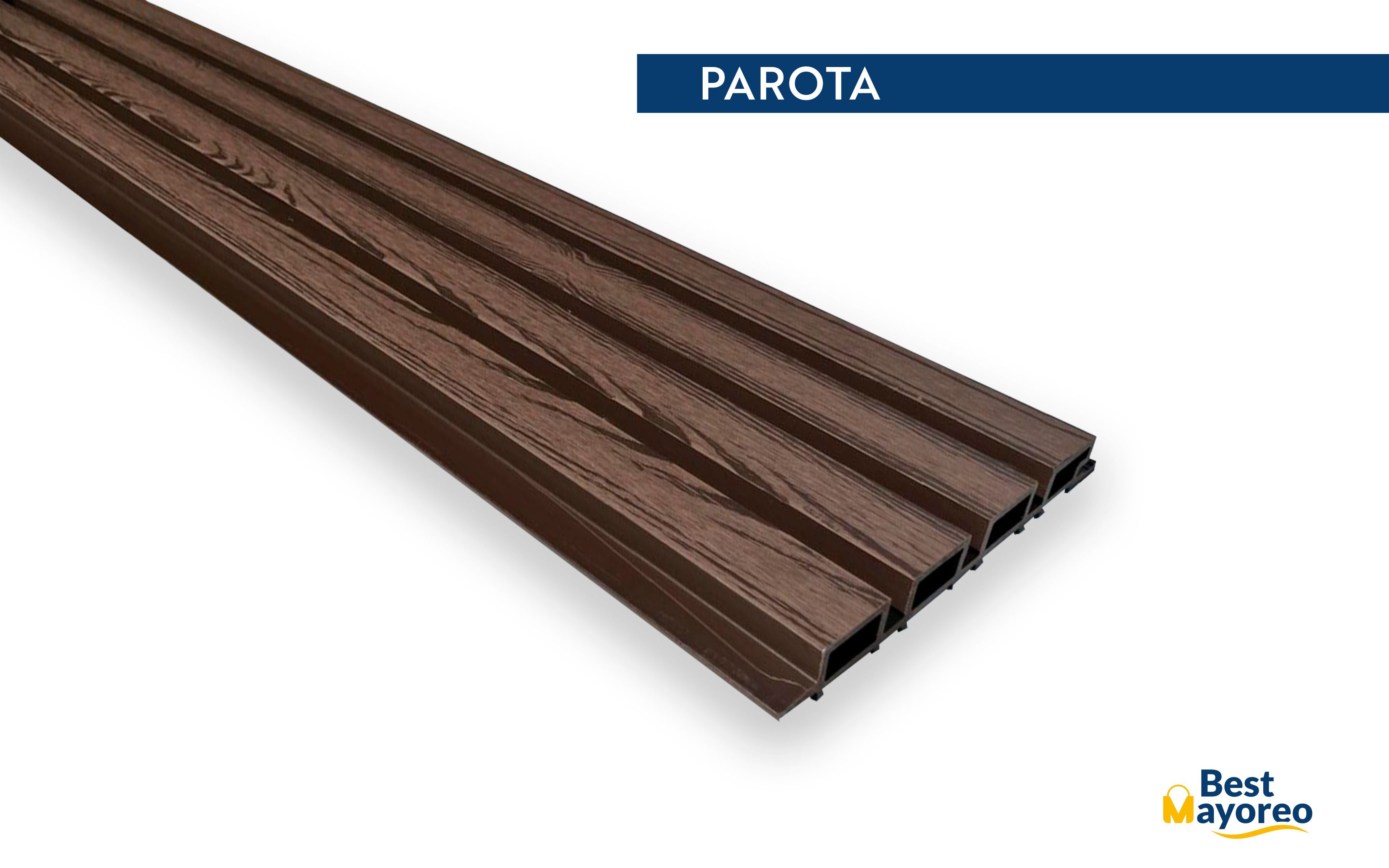 LAMBRIN EXTERIOR COLOR PAROTA 20X2.85 CAJA 5 PIEZAS