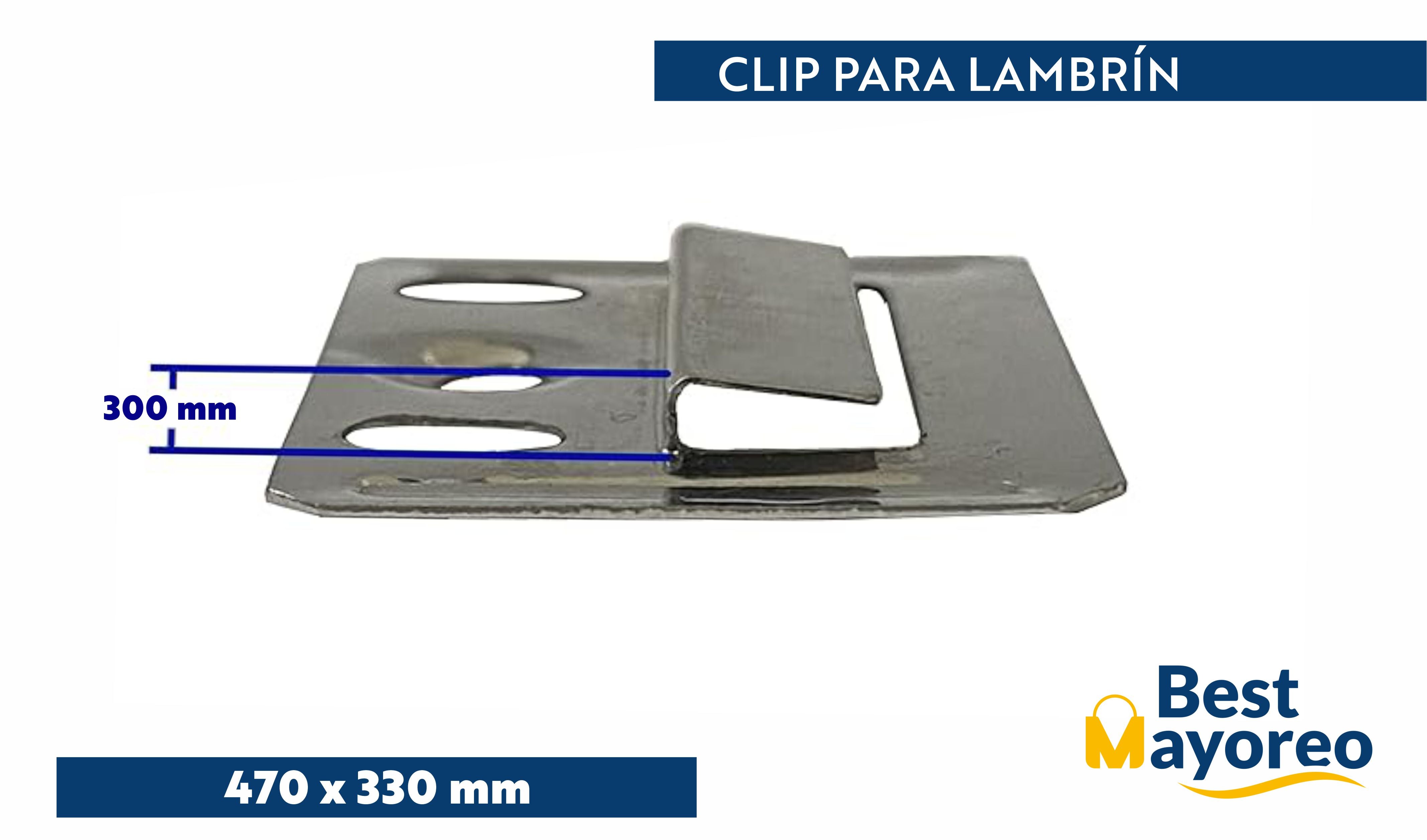 Bolsa de Clips para Lambrin Interior 100 Piezas